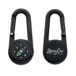 Cedar Creek® Colored Carabiner Compass - Black 1 Cedar Creek® Colored Carabiner Compass - Black 1