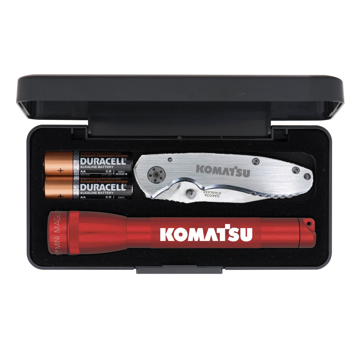 "AA" Mini Maglite® With Warhawk Pocket Knife 1
