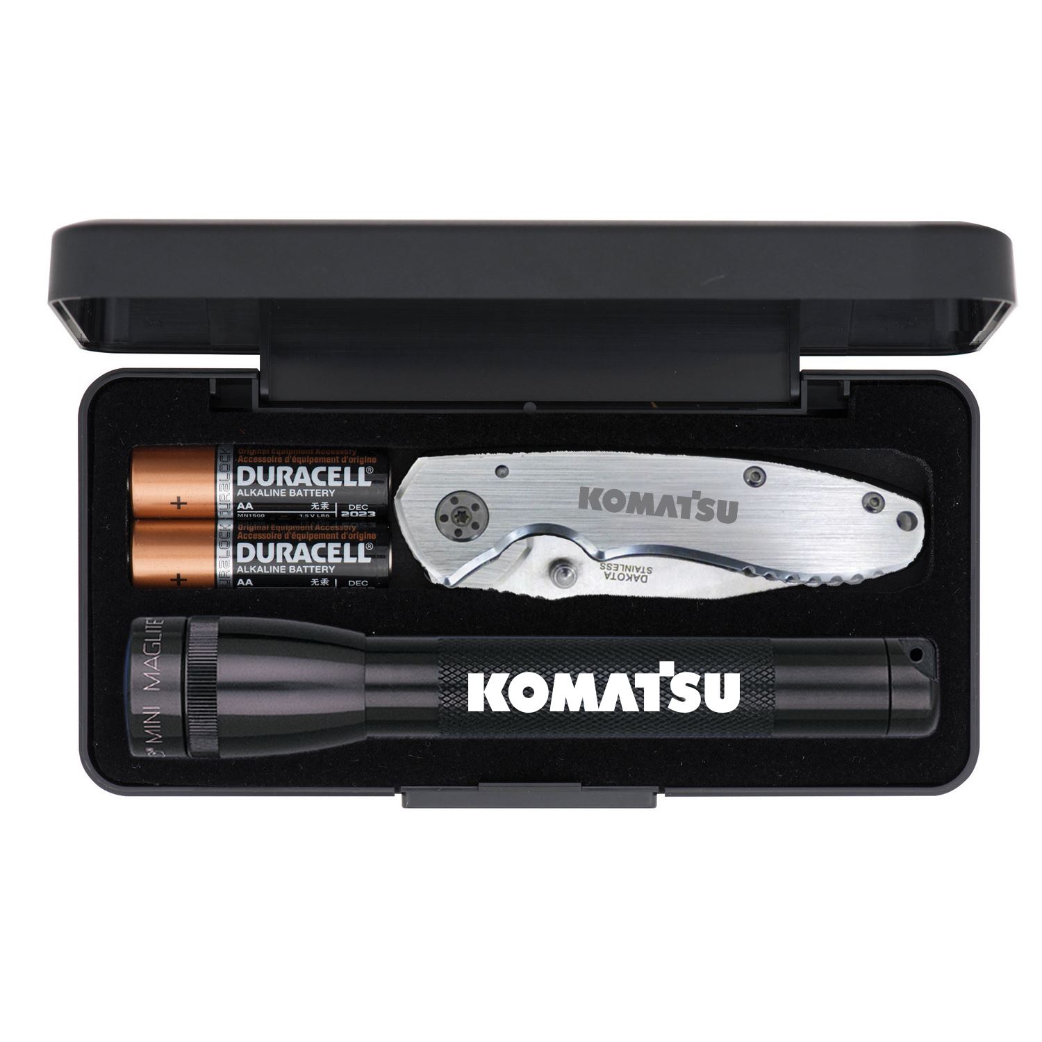 "AA" Mini Maglite® With Warhawk Pocket Knife 1