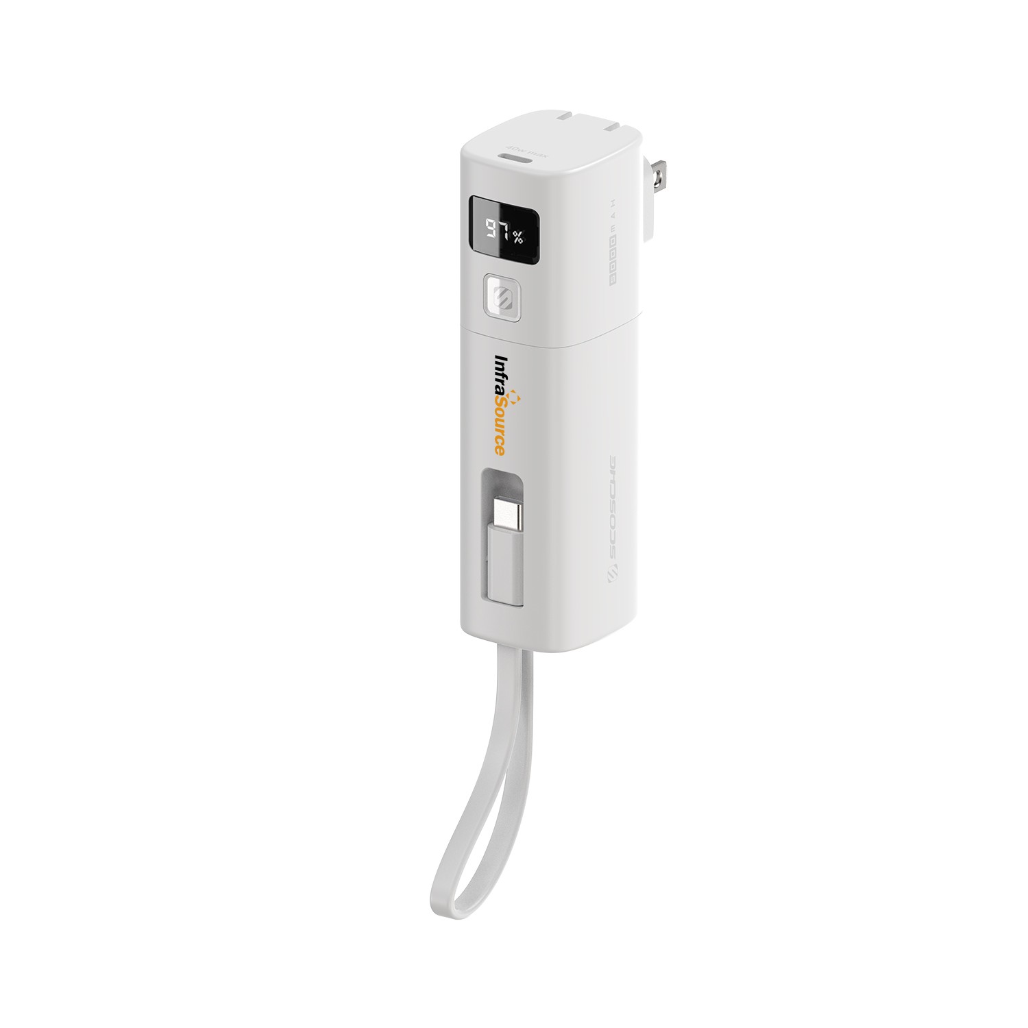 Scosche® GoBat? 5K 3-in-1 Power Bank 1