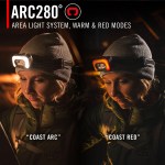 COAST® Rechargeable Voice Controlled Headlamp - Infographic - 3 COAST® Rechargeable Voice Controlled Headlamp - Infographic - 3