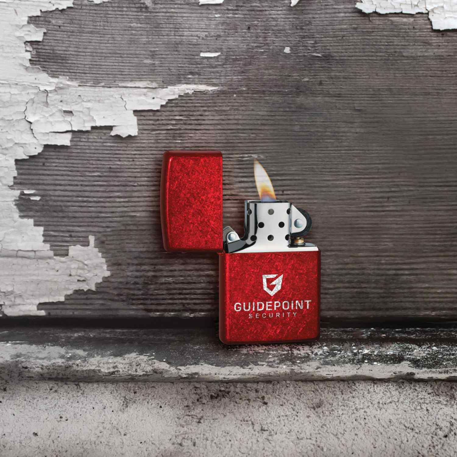 Zippo® Windproof Lighter Classic Candy Apple Red™ – Custom Logo, Bulk  Pricing