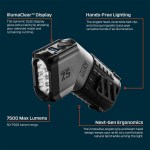 Nebo® Paradigm 7500 Flashlight - NEB-FLT-0058 - Infographic 6 Nebo® Paradigm 7500 Flashlight - NEB-FLT-0058 - Infographic 6