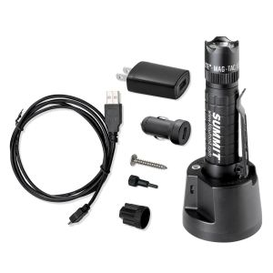 Maglite Magtac LED Rechargeable Flashlight System Crowned Bezel 1 Maglite Magtac LED Rechargeable Flashlight System Crowned Bezel 1
