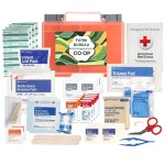 Clear Front Cover 118-piece First Aid Kit 1 Clear Front Cover 118-piece First Aid Kit 1