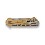 Buck® Mini Trace Knife - 814 - Bronze - Closed Clipside Buck® Mini Trace Knife - 814 - Bronze - Closed Clipside