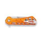 Buck® Mini Trace Knife - 814 - Orange - Closed Clipside Buck® Mini Trace Knife - 814 - Orange - Closed Clipside