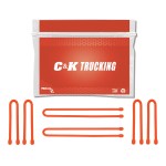 Nite Ize® Gear Tie Kit Orange - RED Nite Ize® Gear Tie Kit Orange - RED