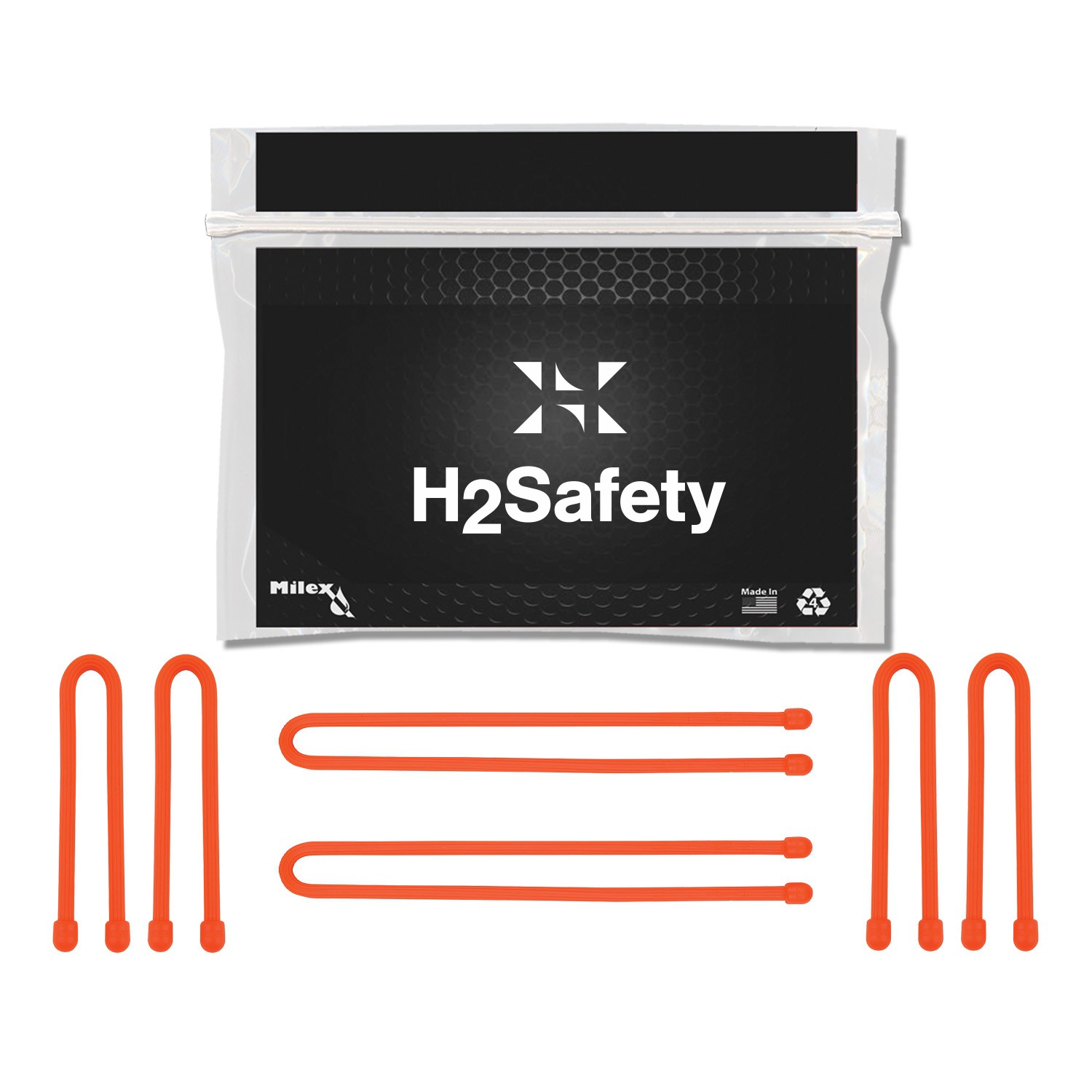 Nite Ize® Gear Tie Kit Orange 1