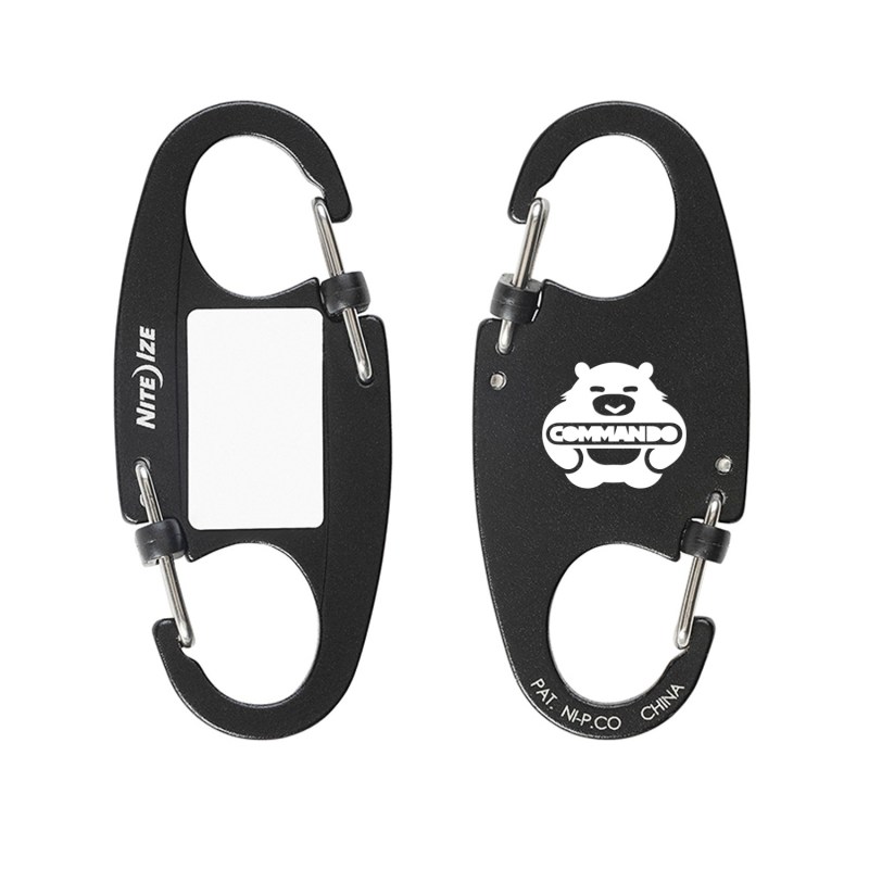 Nite Ize® IdentiKey™ SlideLock® Dual Carabiner 1 Nite Ize® IdentiKey™ SlideLock® Dual Carabiner 1