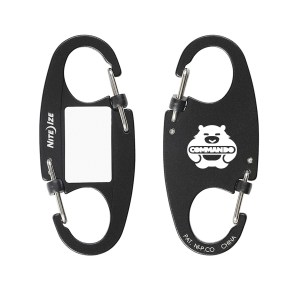 Nite Ize® IdentiKey™ SlideLock® Dual Carabiner 1 Nite Ize® IdentiKey™ SlideLock® Dual Carabiner 1