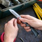 Opinel® No.09 Diy Folding Utility Knife - 001792 - Lifestyle 1 Opinel® No.09 Diy Folding Utility Knife - 001792 - Lifestyle 1