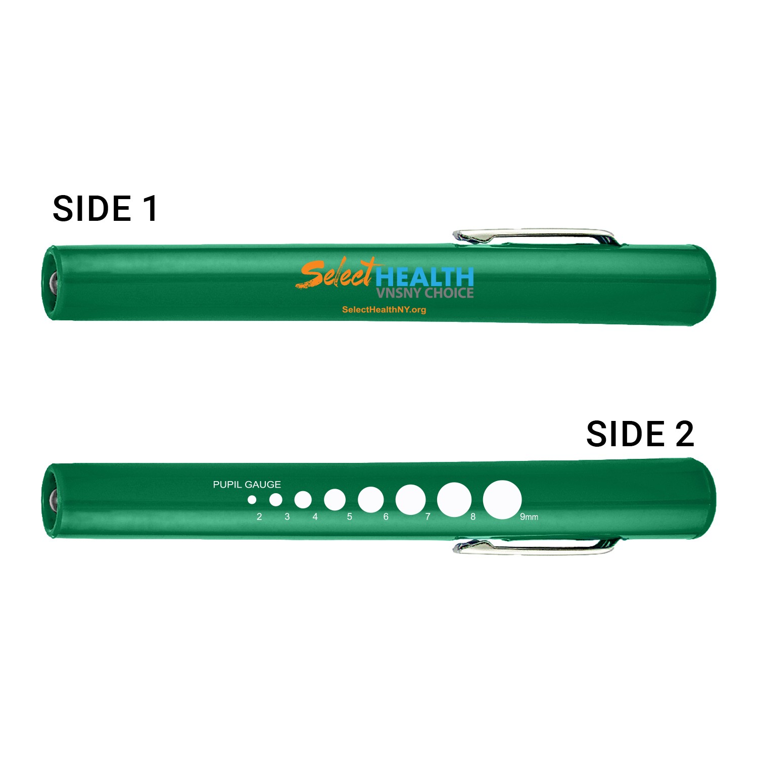 Medical Penlight With Pupil Gauge 1