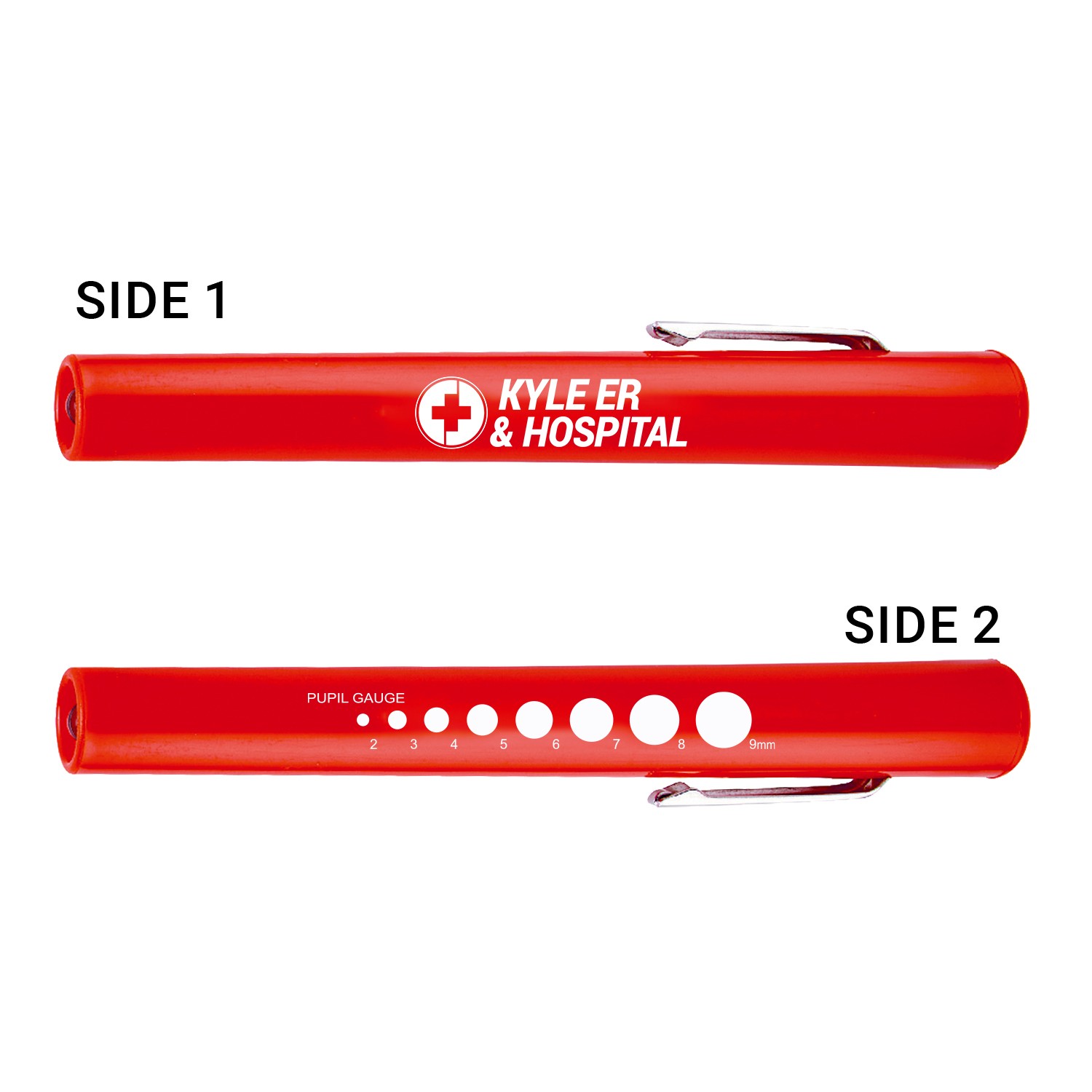Medical Penlight With Pupil Gauge 1