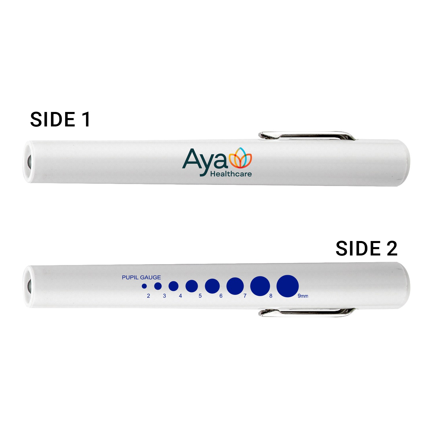Medical Penlight With Pupil Gauge 1