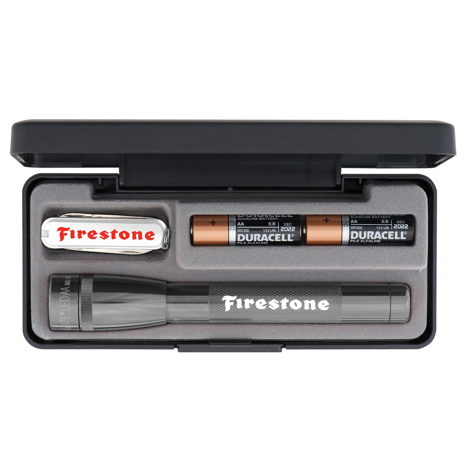 "AA" LED Mini Maglite® With Victorinox® Classic Swiss Army Knife 1