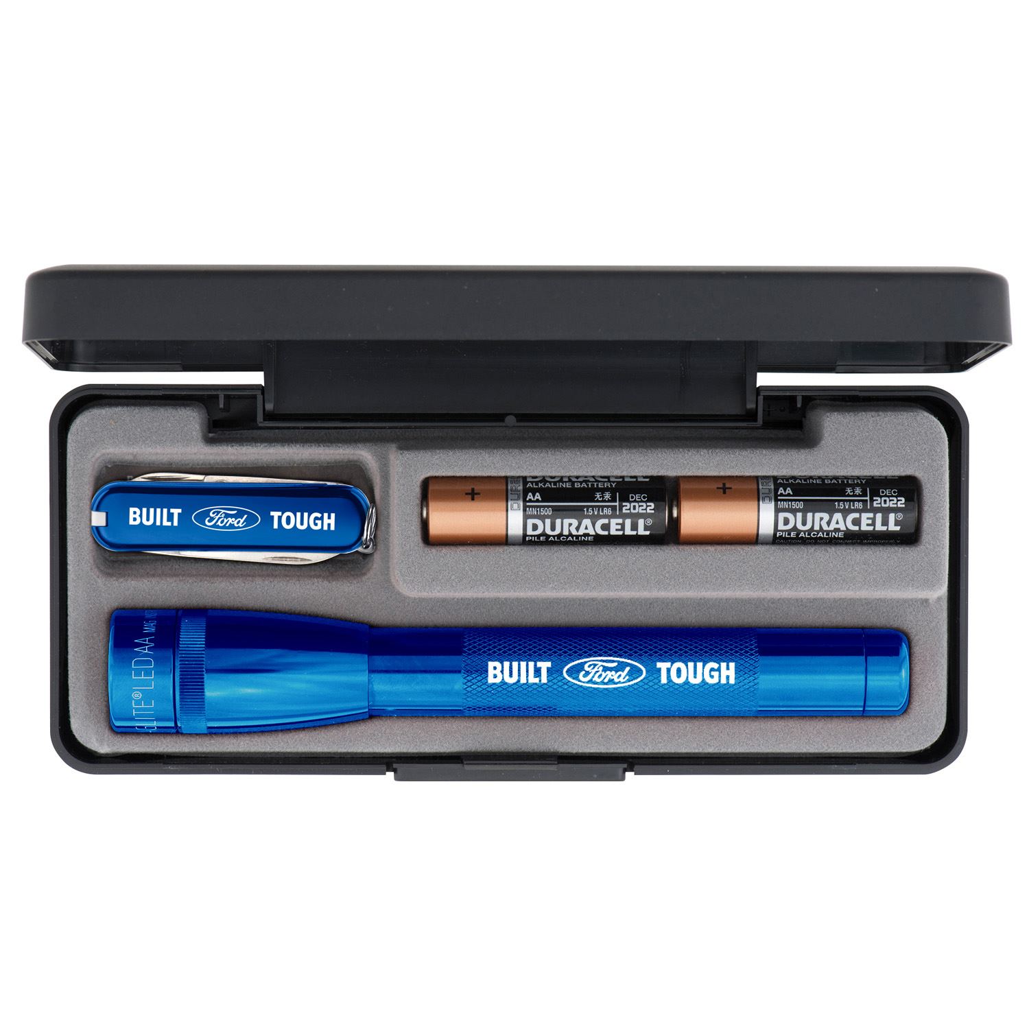 "AA" LED Mini Maglite® With Victorinox® Classic Swiss Army Knife 1