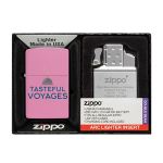 Matte Zippo® Lighter & Rechargeable Electric Lighter Insert Gift Set - Navy Matte Zippo® Lighter & Rechargeable Electric Lighter Insert Gift Set - Navy