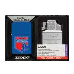 Matte Zippo® Lighter & Rechargeable Electric Lighter Insert Gift Set - Sky Blue Matte Zippo® Lighter & Rechargeable Electric Lighter Insert Gift Set - Sky Blue