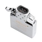 Matte Zippo® Lighter & Rechargeable Electric Lighter Insert Gift Set - Arc Insert Top Matte Zippo® Lighter & Rechargeable Electric Lighter Insert Gift Set - Arc Insert Top