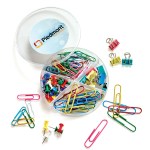 Supply Line® Round Clips & Pins Set Neon 1 Supply Line® Round Clips & Pins Set Neon 1
