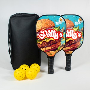 Fiberglass Pickleball Paddle Set Game 1 Fiberglass Pickleball Paddle Set Game 1