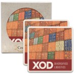 CoasterStone Square Absorbent Stone Coaster - 2 Pack (4 1/4"x4 1/4") 1 CoasterStone Square Absorbent Stone Coaster - 2 Pack (4 1/4"x4 1/4") 1