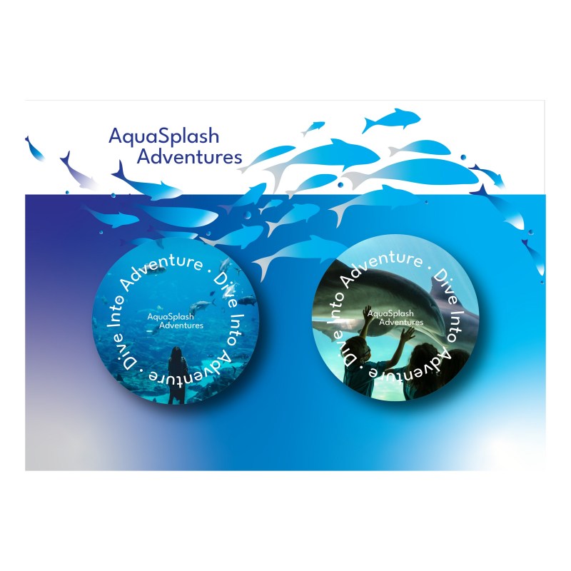 Carded Buttons - Two 2.25" buttons, 5" x 7" card 1 Carded Buttons - Two 2.25" buttons, 5" x 7" card 1