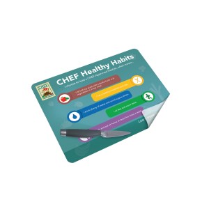 Full Coverage Flexible Cutting Mat Junior Size (11.5" X 7.5") by Chop-Chop 1 Full Coverage Flexible Cutting Mat Junior Size (11.5" X 7.5") by Chop-Chop 1