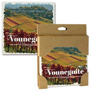 CoasterStone Tumbled Edge Absorbent Stone Trivet - Single 6" X 6" 1 CoasterStone Tumbled Edge Absorbent Stone Trivet - Single 6" X 6" 1