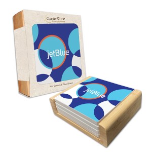 Light Wood Stand Bundled w/ 4 Square Coasters 1 Light Wood Stand Bundled w/ 4 Square Coasters 1