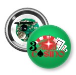 1.75"Round Celluloid Button with a Red Flashing LED Light 1 1.75"Round Celluloid Button with a Red Flashing LED Light 1