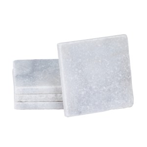 Natural Stone Marble Coaster 2 Natural Stone Marble Coaster 2