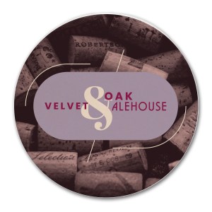 CoasterStone Round Absorbent Stone Coaster - Single (4")-Bulk 1 CoasterStone Round Absorbent Stone Coaster - Single (4")-Bulk 1