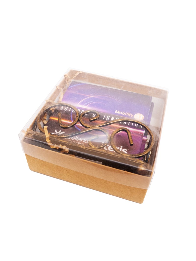 Gold Stand Gift Set w/ 4 Square absorbent coasters 1 Gold Stand Gift Set w/ 4 Square absorbent coasters 1