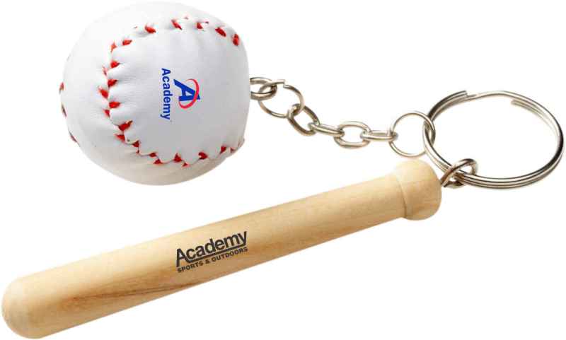 Baseball Bat/Ball Keychain 1 Baseball Bat/Ball Keychain 1