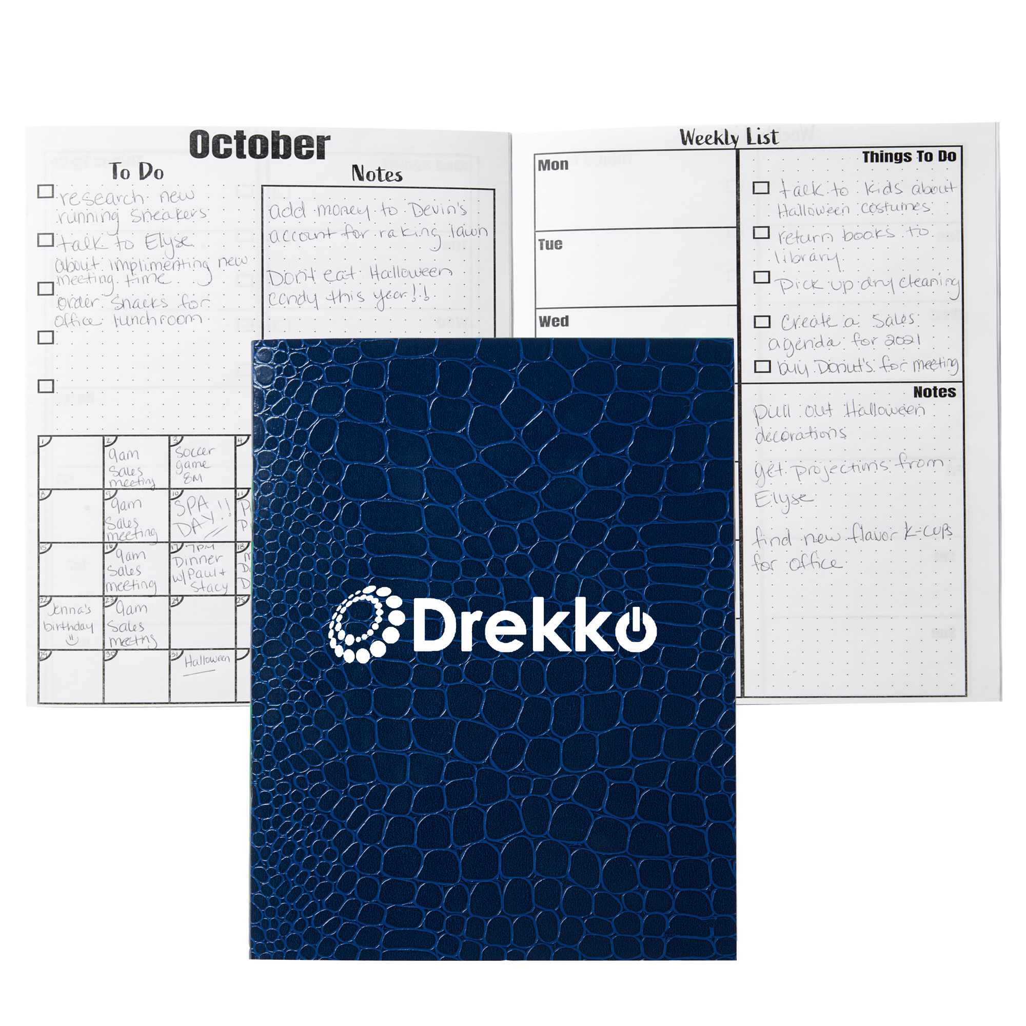 Crocodile Bullet Journaling Life-Style Calendar (8"x10") 1