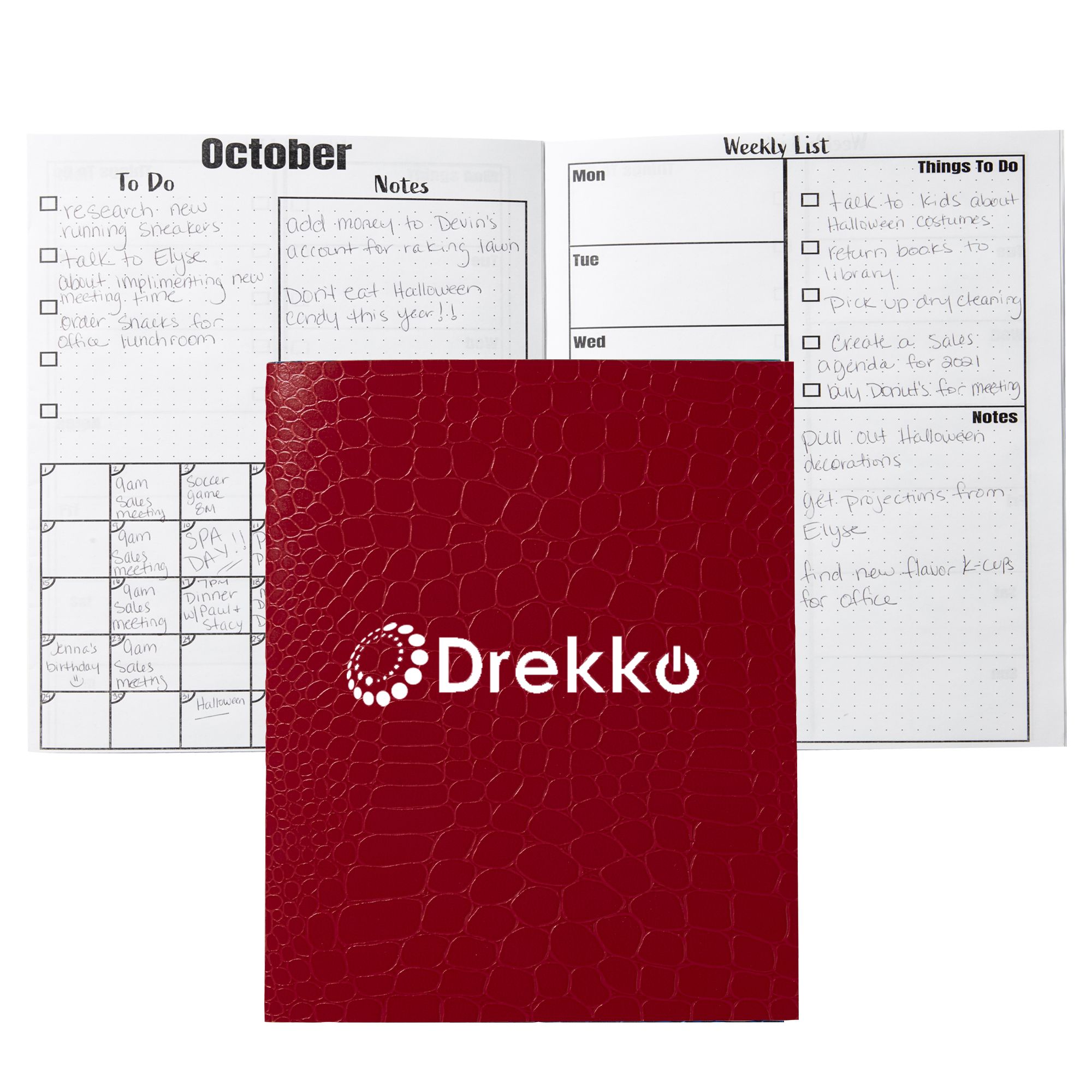 Crocodile Bullet Journaling Life-Style Calendar (8"x10") 1