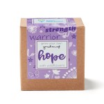 Garden of Hope Planter in Kraft Gift Box (Purple) - Purple/Kraft Brown Garden of Hope Planter in Kraft Gift Box (Purple) - Purple/Kraft Brown