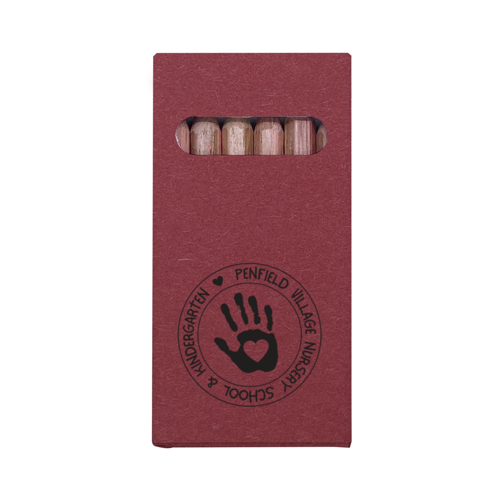 6 Color Wooden Pencil Set in Box 1