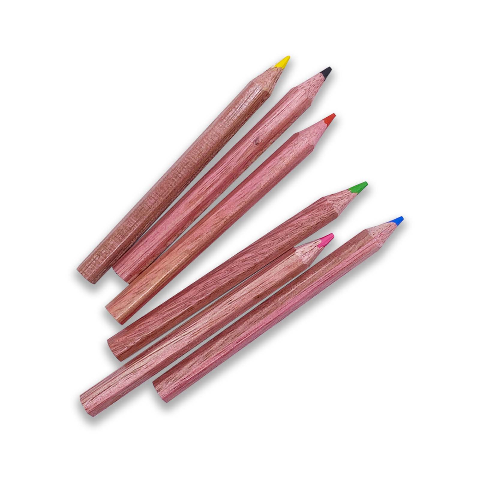 6 Color Wooden Pencil Set in Box 1