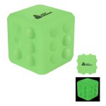 Glow in The Dark Square Push Pop Ball 1 Glow in The Dark Square Push Pop Ball 1