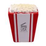 Popcorn Shape Stress Ball - Red/White Logo Popcorn Shape Stress Ball - Red/White Logo
