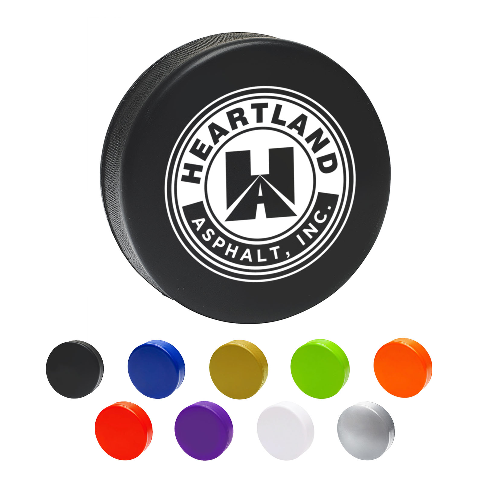 3" Hockey Puck Stress Reliever 1