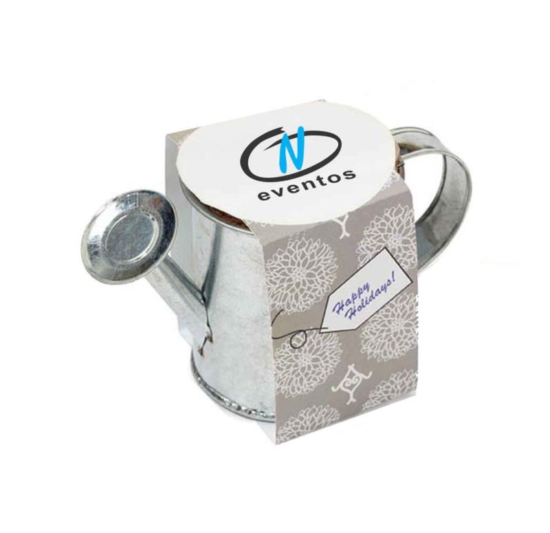 Seed Sensations Watering Can Planter w/Holiday Wrapper 1 Seed Sensations Watering Can Planter w/Holiday Wrapper 1