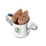 Seed Sensations Watering Can Planter w/Holiday Wrapper - Silver Seed Sensations Watering Can Planter w/Holiday Wrapper - Silver