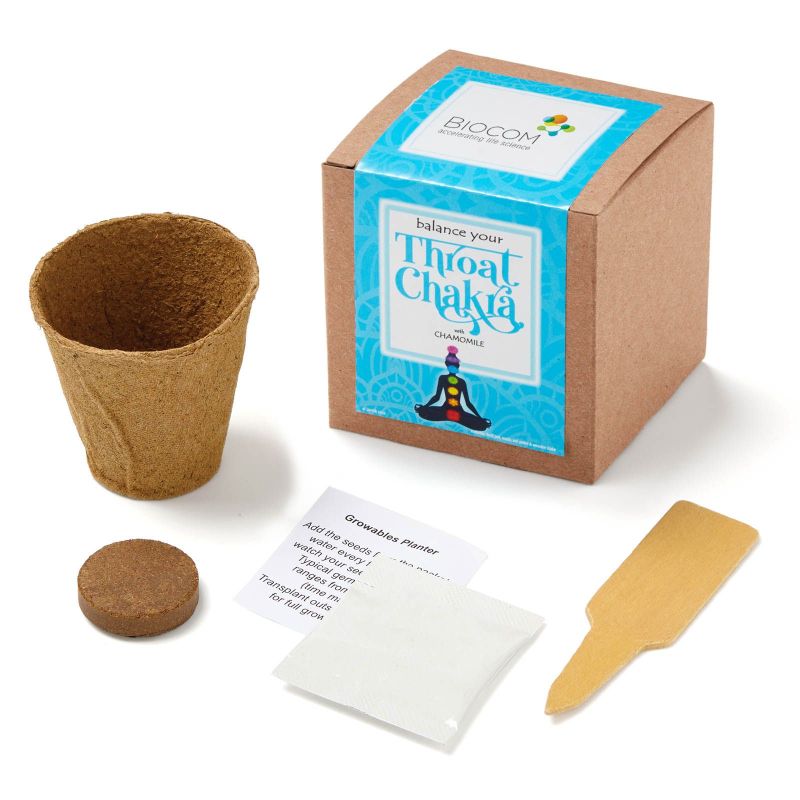Throat Chakra Growable in Kraft Gift Box 1 Throat Chakra Growable in Kraft Gift Box 1