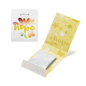 Yellow Garden of Hope Matchbook 1 Yellow Garden of Hope Matchbook 1