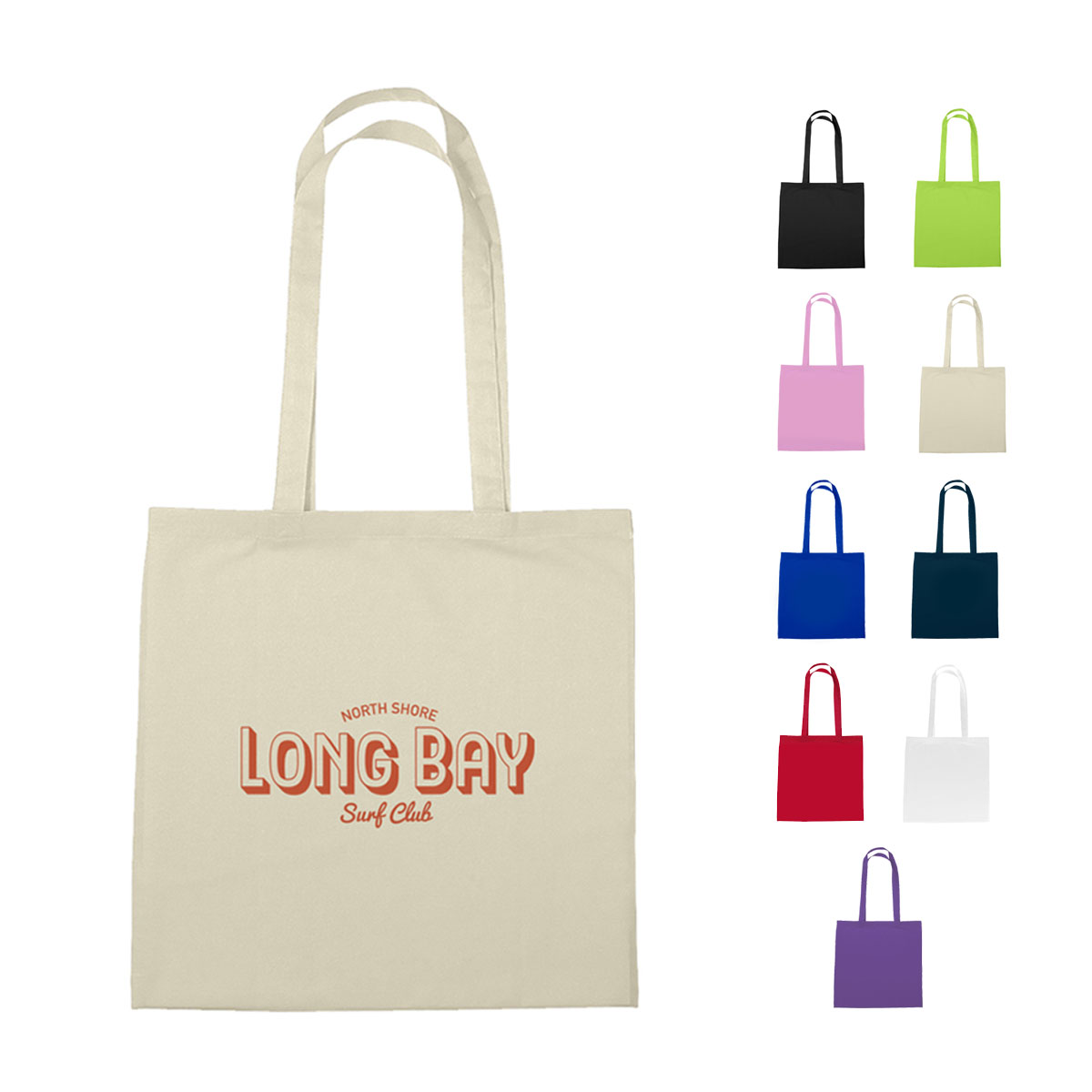 4 oz. Recycled Cotton Tote Bag 1