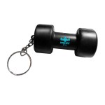Dumbbell Stress Ball Keychain 1 Dumbbell Stress Ball Keychain 1
